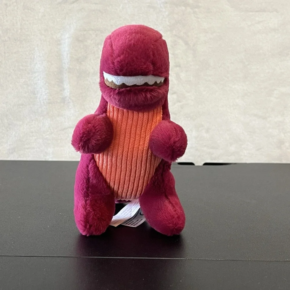 Dinosaur Plush Dog Toy Chewy Crinkle Crackle Sound Linzy Toys
